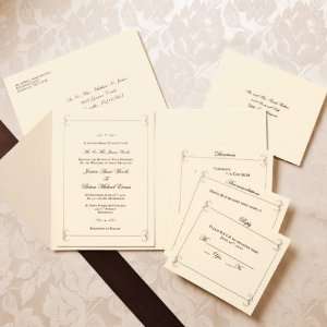 25 Wilton Touch of Elegance Pocket Invitation Kit  Kitchen 