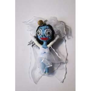 Corpse Bride Voodoo String Doll Keychain NEW