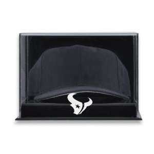   Texans Wall Mounted Acrylic Cap Logo Display Case: Sports & Outdoors