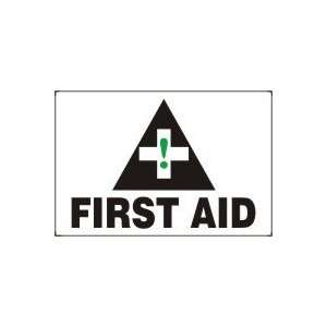    FIRST AID Sign   48 x 72 Max Plastic Lite