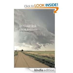 In Cold Ink On the Writers Tracks David Robinson  