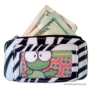 Credit Cards and Photo ID Wallet Zebra 