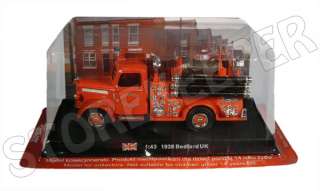 Fire Truck Bedford UK 1939 1:43 License del Prado  