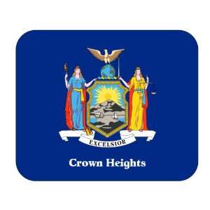  US State Flag   Crown Heights, New York (NY) Mouse Pad 