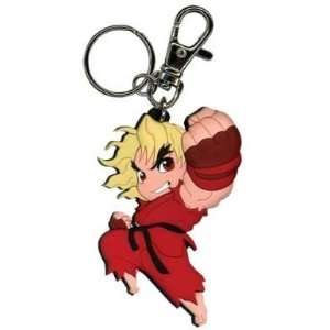  Street Fighter   Ken 3 Anime keychain: Toys & Games