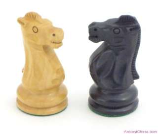 FISCHER vs. SPASSKY CHESS SET, 1972 REYKJAVIK, K3.75  