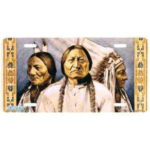 6217 Sitting Bull Indian License Plate Car Auto Novelty Front Tag by 