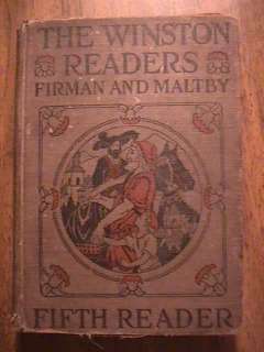 The Winston Readers Fifth Reader (1918) B6  