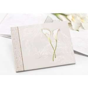  Calla Lily Guest Book (Taupe): Everything Else