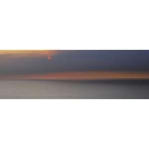 Sunset over the Ocean, Montara, San Mateo County, California, USA 