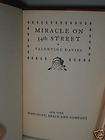 BOOK MIRACLE ON 34TH STREET BY VALENTINE DAVIES XMAS