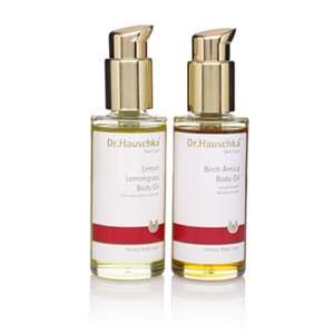 Dr. Hauschka Birch Arnica and Lemon Lemongrass Body Oils Set, 2 pack