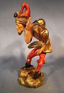 MOORISH MORRIS DANCER STATUE OBERAMMERGAU GERMAN HO3  