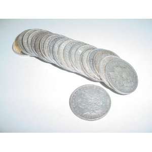    Roll of 20 Assorted Morgan Silver Dollar Coins 