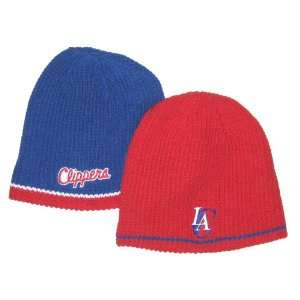   NBA Adidas Reversible Red & Blue Knit Beanie Hat