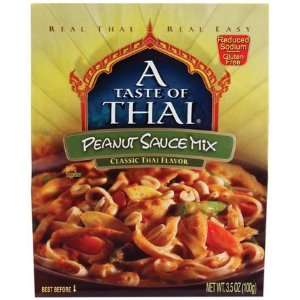  A Taste of Thai Peanut Sauce Mix, 3.5 oz ct, 12 ct 
