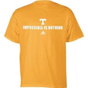 Tennessee Volunteers T Shirt adidas Impossible is Nothing T Shirt 