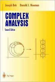 Complex Analysis Second Edition, (0387947566), Joseph Bak, Textbooks 