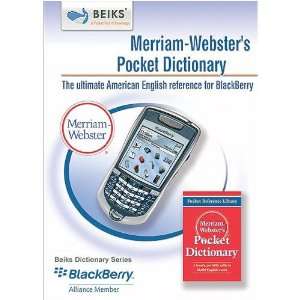  BEIKS LLC Merriam Websters Pocket English Dictionary: MP3 