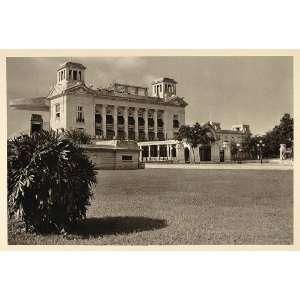  1937 Jockey Club Building Rio de Janeiro Photogravure 
