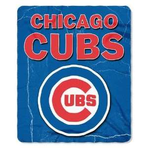  Chicago Cubs MLB Light Weight Fleece Blanket (Wicked 
