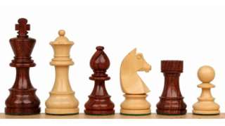 German Staunton Chess Set in Rosewood & Boxwood   3.75 King