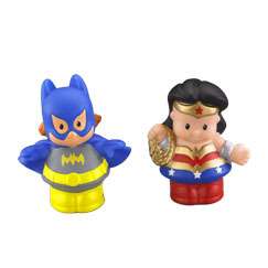 Little People DC Super Friends WONDER WOMAN & BATGIRL  