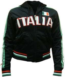 Italia Jacket Football Soccer Track Italy Italian GIRLS  
