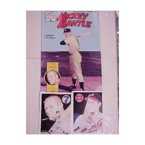  Mickey Mantle Comic Book Premiere Issue #1Mint w/Cards 