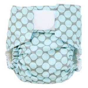  Blue Full Moon Dot Designer Cloth Diaper: Baby