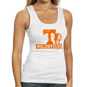  NCAA My U Tennessee Volunteers Ladies White Winner Tank 