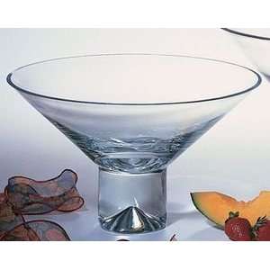  10 Clear Raised Crystal Serving Bowl Centerpiece Kitchen 