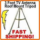ft Foot Satellite TV Antenna Mast Tripod Roof Mount 36 inch