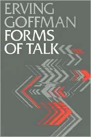 Forms of Talk, (081221112X), Erving Goffman, Textbooks   Barnes 