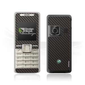  Design Skins for Sony Ericsson K220i   Cool Carbon Design 