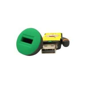  8GB Whirl Man Cartoon USB Flash Drive Yellow: Electronics
