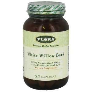  Flora White Willow Bark 30 Capsules Health & Personal 