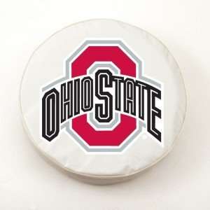Ohio State Buckeyes White Tire Cover, Small:  Sports 