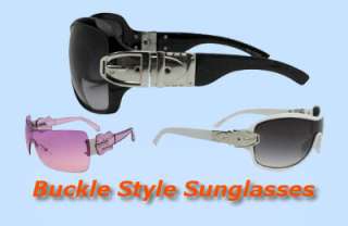 uckle style sunglasses are very popular right now. With a 