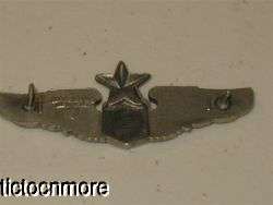 US WWII ARMY AIR FORCE CORPS SENIOR PILOT SWEETHEART 2 WINGS  