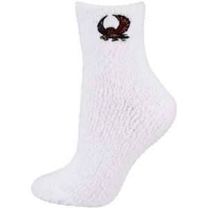  Temple Owls Ladies White Cozy Socks