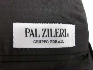 PAL ZILERI MENS Black Single Breasted Pantsuit Sz52ITAL  