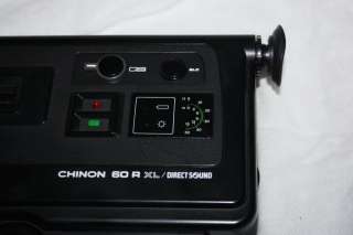 VINTAGE BOXED CHINON 60R XL DIRECT SOUND SUPER 8 MOVIE CAMERA  