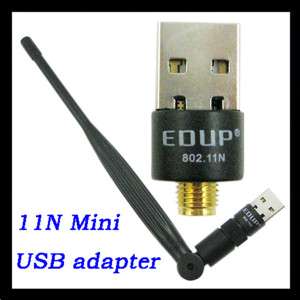   Mini EDUP 8511 USB Wireless LAN Network Adapter Card 802.11N For Win7