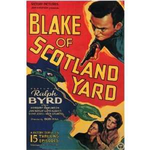  Blake of Scotland Yard by Unknown 11x17