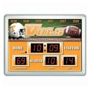   Volunteers UT NCAA 14 X 19 Scoreboard Clock: Sports & Outdoors