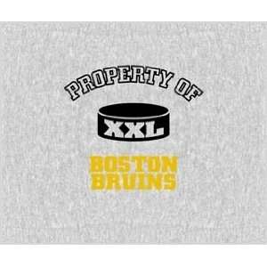  Property Of NHL Hockey Blanket/Throw Boston Bruins   Fan 