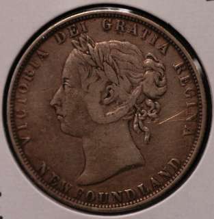 1900 Newfoundland 50 Cents VF 20  