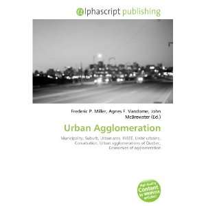  Urban Agglomeration (9786134242332) Books