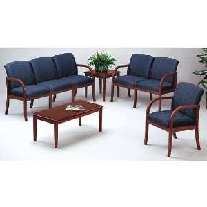  Six Person Transitional Reception Seating Group